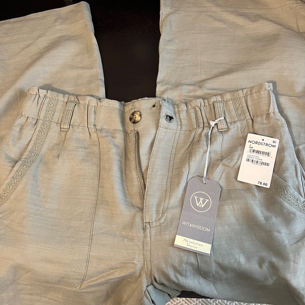 Wit & Wisdom Olive Green Trousers